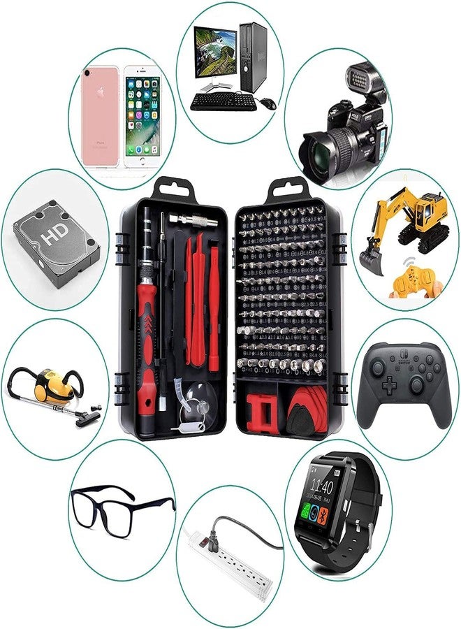 DOTCOM 115 in 1 Interchangeble Multipurpose Mini Screwdriver Set Magnetic Slot Wrench Bits Repair Tools Kit Set Combination Screwdriver Set for Home Appliance,Laptop,Mobile,Computer - Image 4